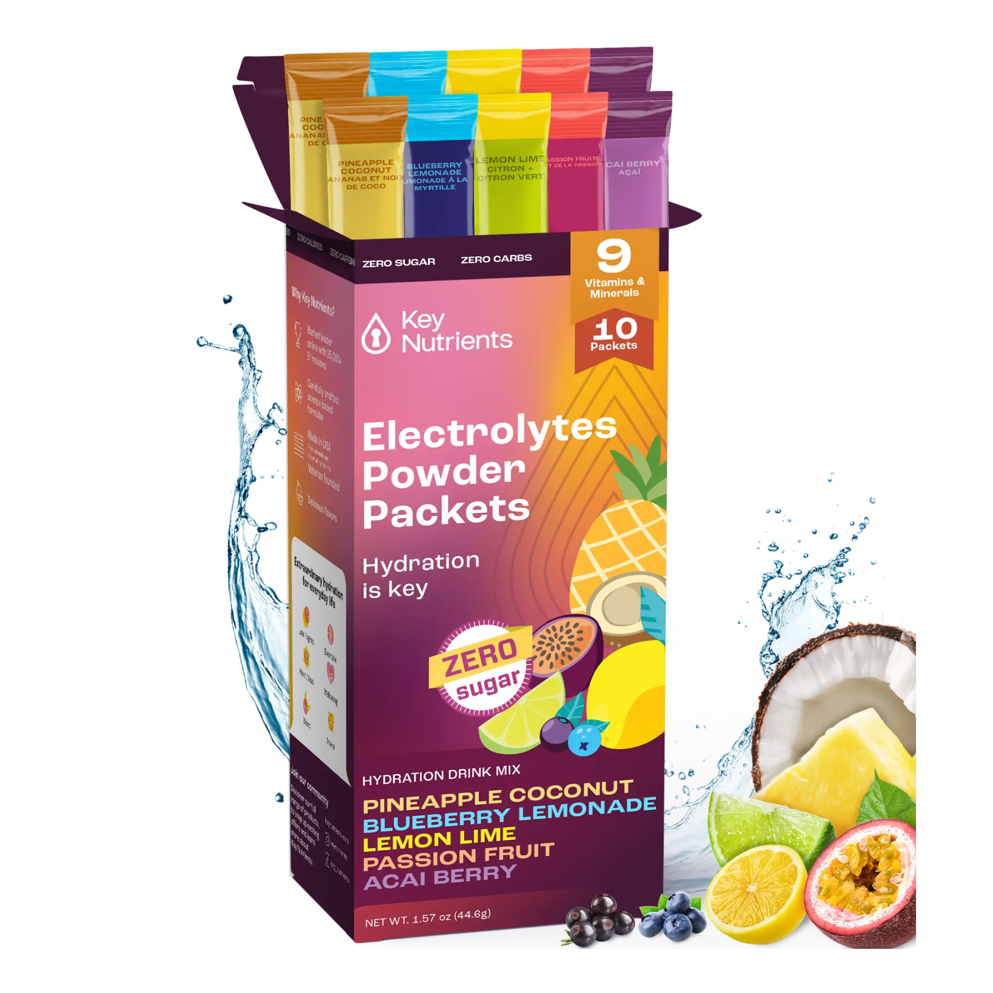 Electrolyte Recovery Plus Powder Travel Packets