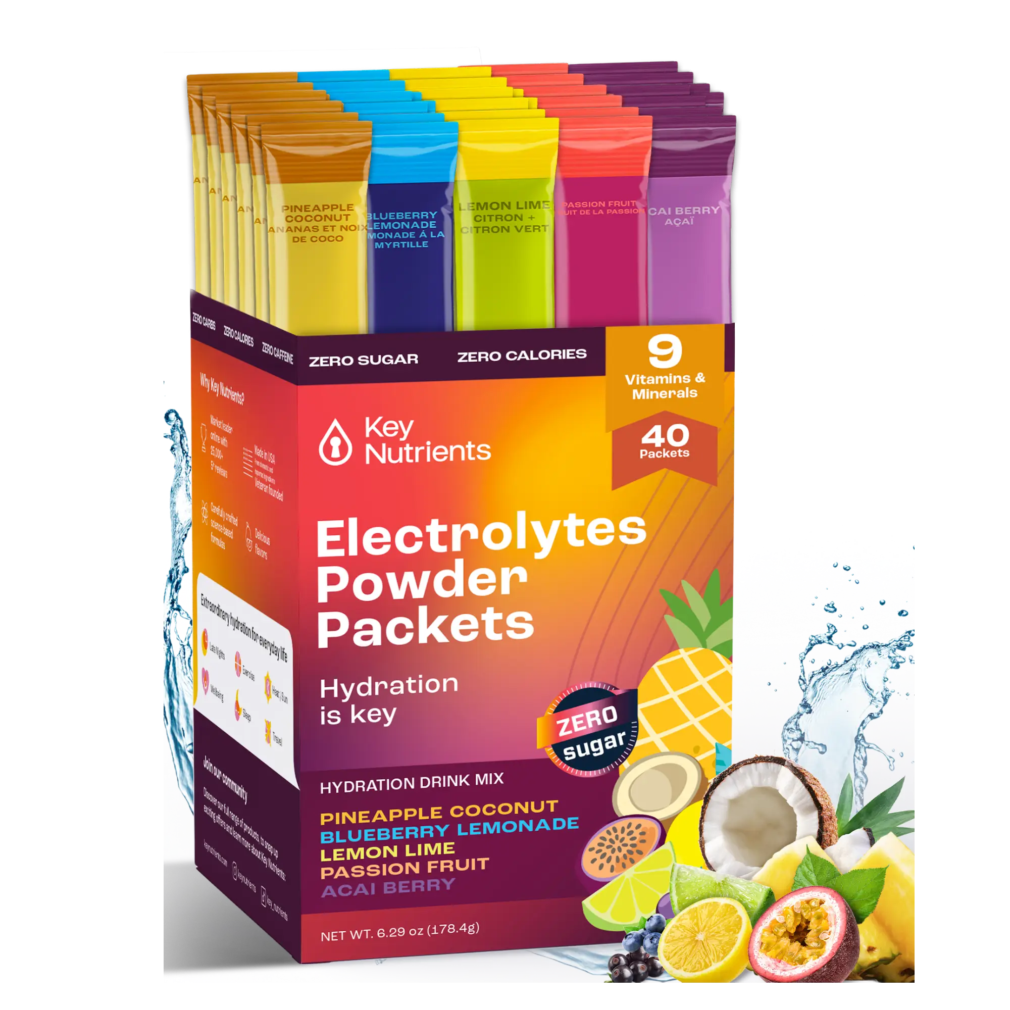 Electrolyte Recovery Plus Powder Travel Packets